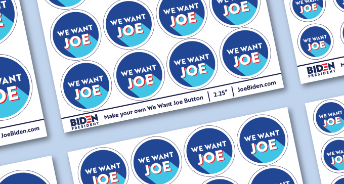 Biden Campaign Releases A Flurry Of Digital Diy Projects And Virtual Banners Yes There Are Zoom Backgrounds Wilson S Media - roblox logo banner desktop swag png clipart free