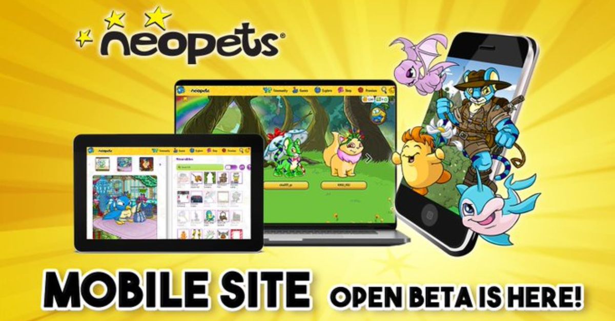 Neopets Is Launching Open Beta For A New Mobile Site Wilson S Media - roblox trolling episode 1 banned from koala cafe youtube