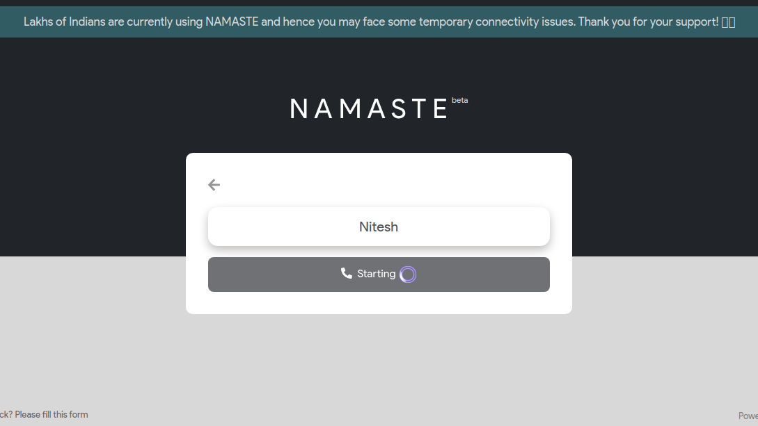 Say Namaste App Now Available For Ios And Android Smartphones Wilson S Media - shutdown alert notification engine features roblox
