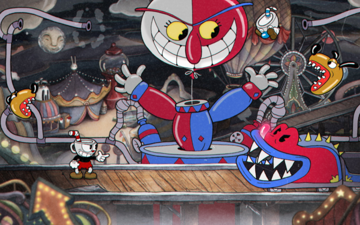 Cuphead Gets A Surprise Playstation 4 Release Today Wilson S Media - orange cuphead video games android roblox adventure game