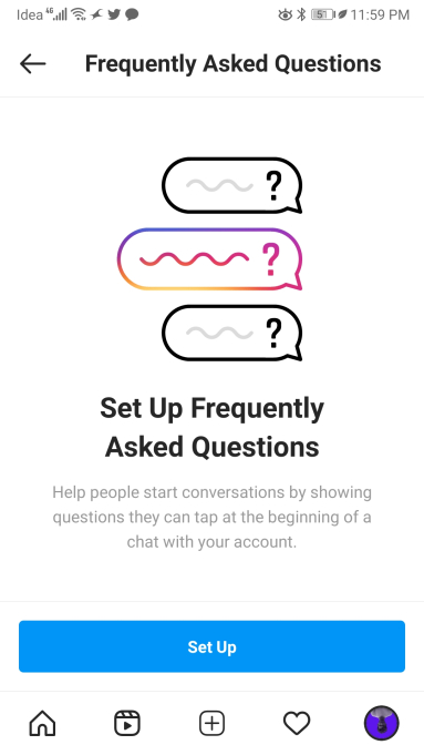 Instagram Businesses And Creators May Be Getting A Messenger Like Faq Feature Wilson S Media