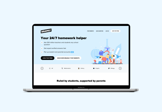 Brainly Raises 80m As Its Platform For Crowdsourced Homework Help Balloons To 350m Users Wilson S Media