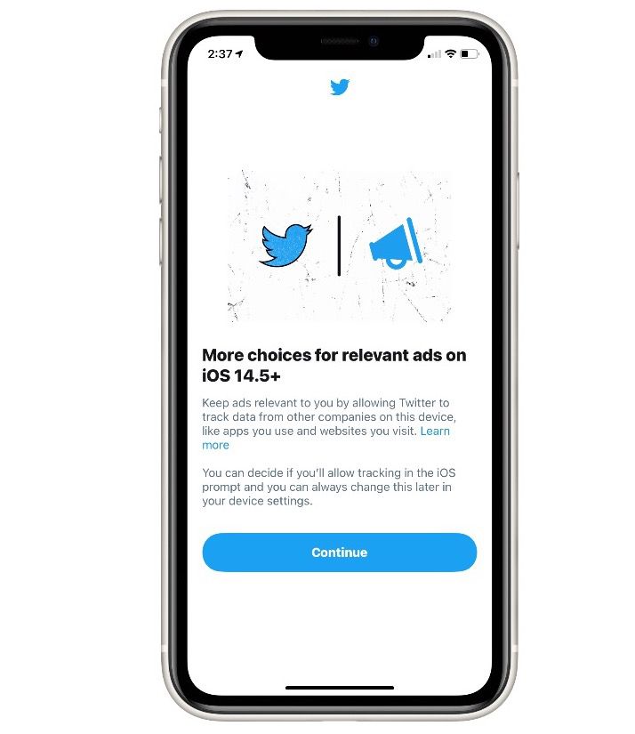 Twitter Politely Asks You To Protect Its Targeted Ad Dollars In New Ios 14 5 Prompt Wilson S Media